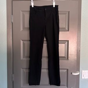 Athleta Black Ponte Skinny Pant, Size 6